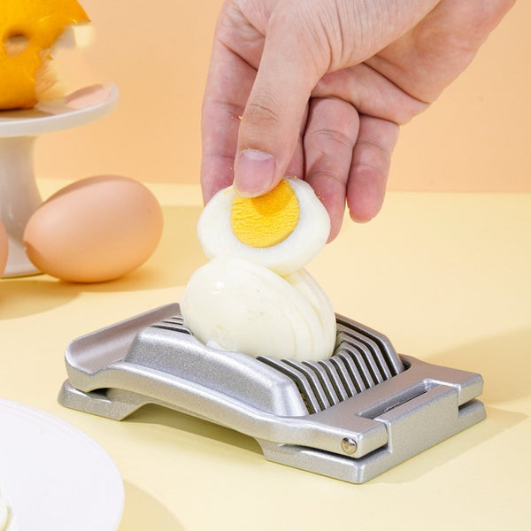 Aluminum Alloy Egg Cutter Multifunctional Kitchen Gadget